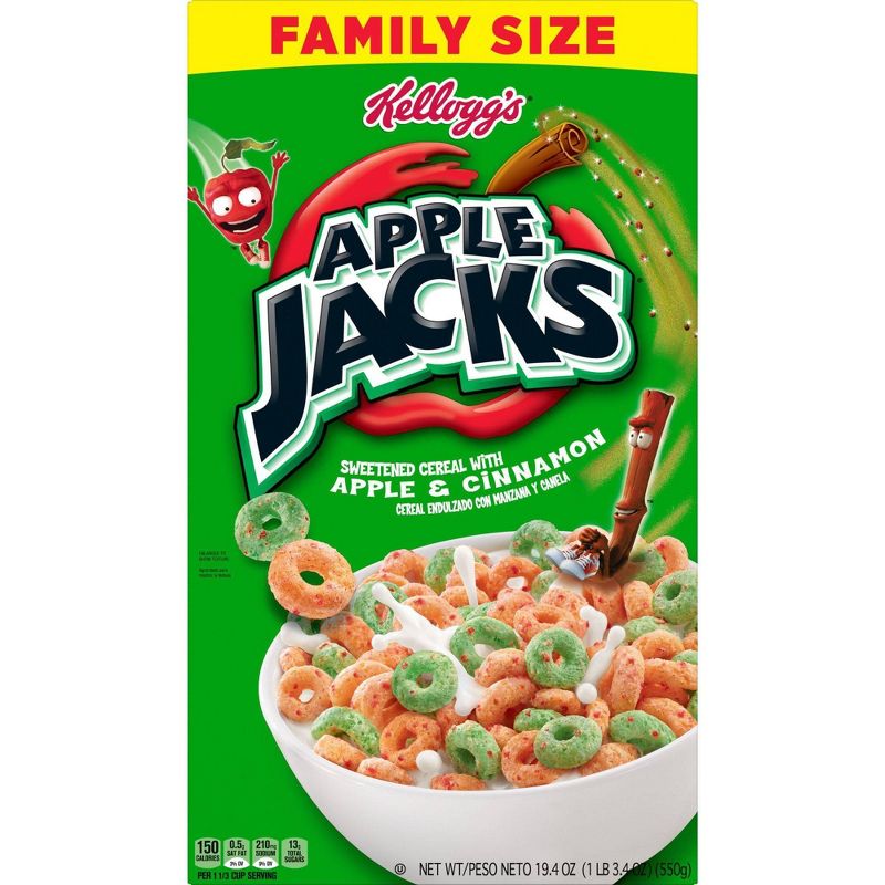 Apple Jack's Breakfast Cereal - 19.4oz - Kellogg's