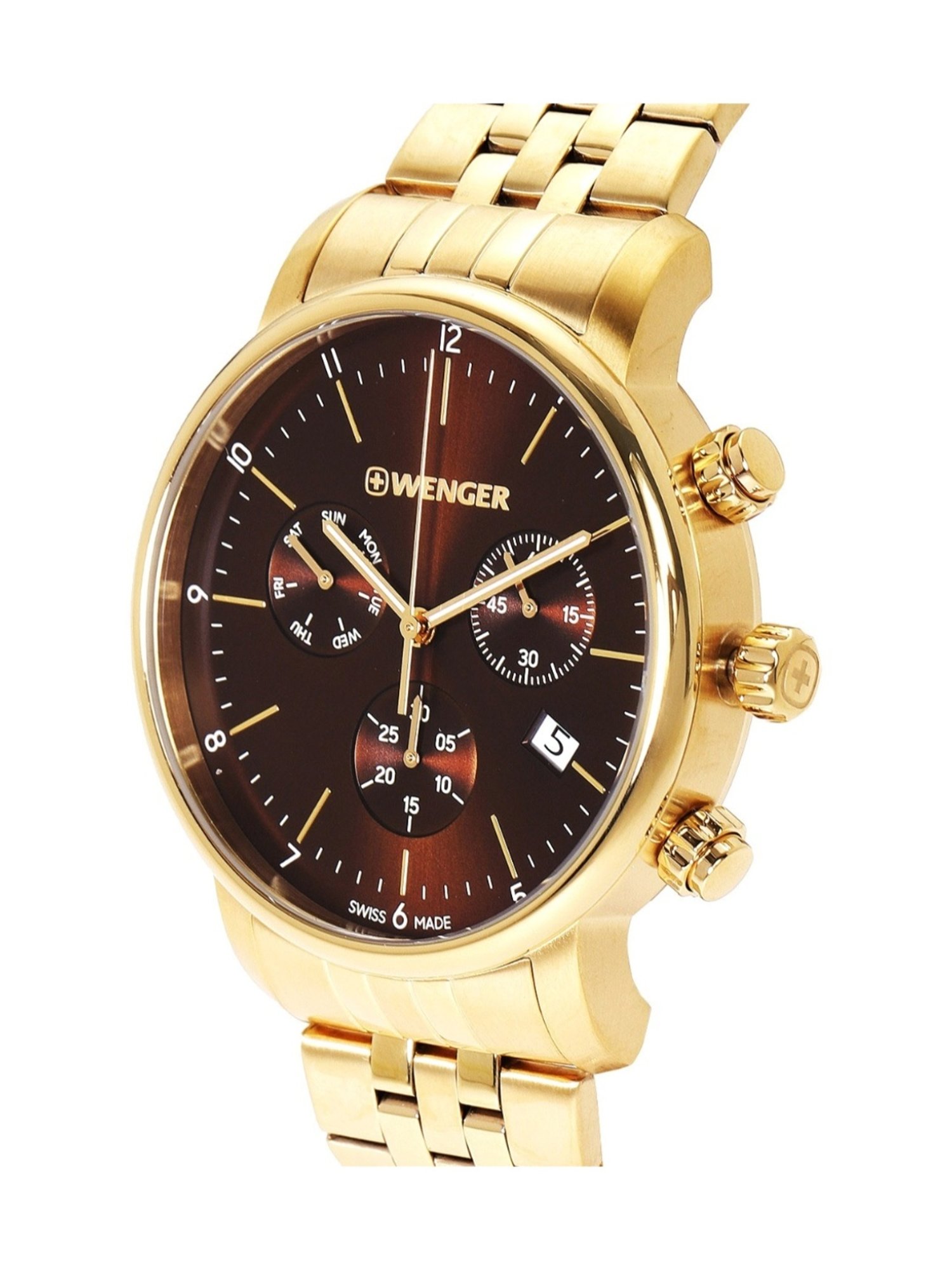 Wenger Swiss Made 01.1743.110 Urban Classic Analog Watch for Men