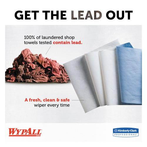 Kimberly-Clark Professional Wypall X70 Wipers Pop-Up Box 100Shts/BX WE 41455BX