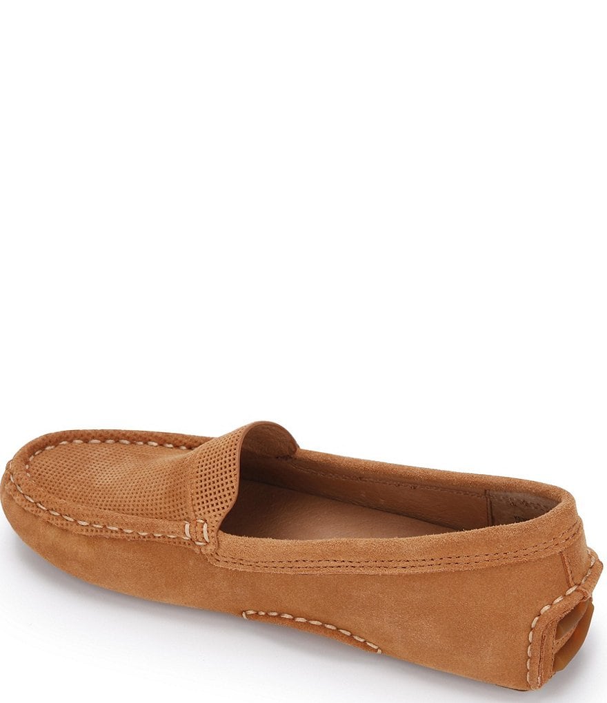 Gentle Souls Mina Driver Suede Slip-On Moccasins