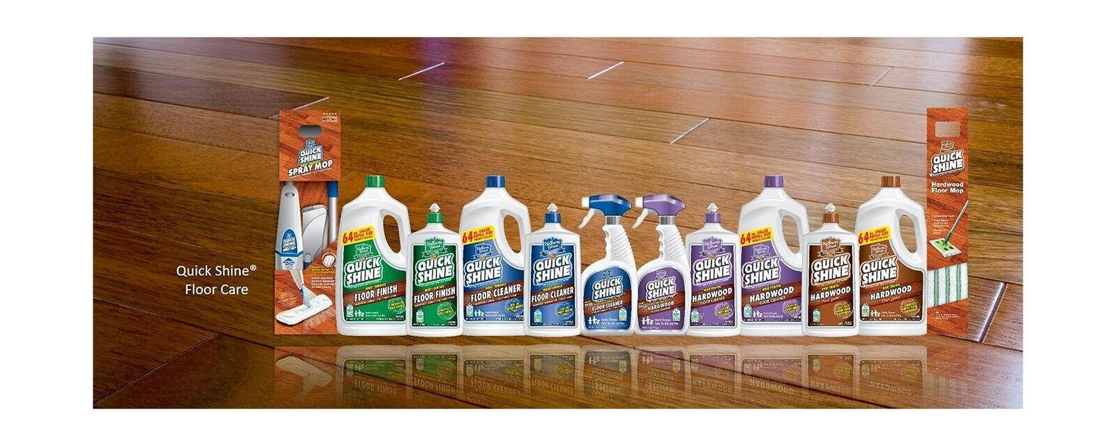 Quick Shine High Traffic Hardwood Floor Luster and Polish, 27 Fl. Oz. 1