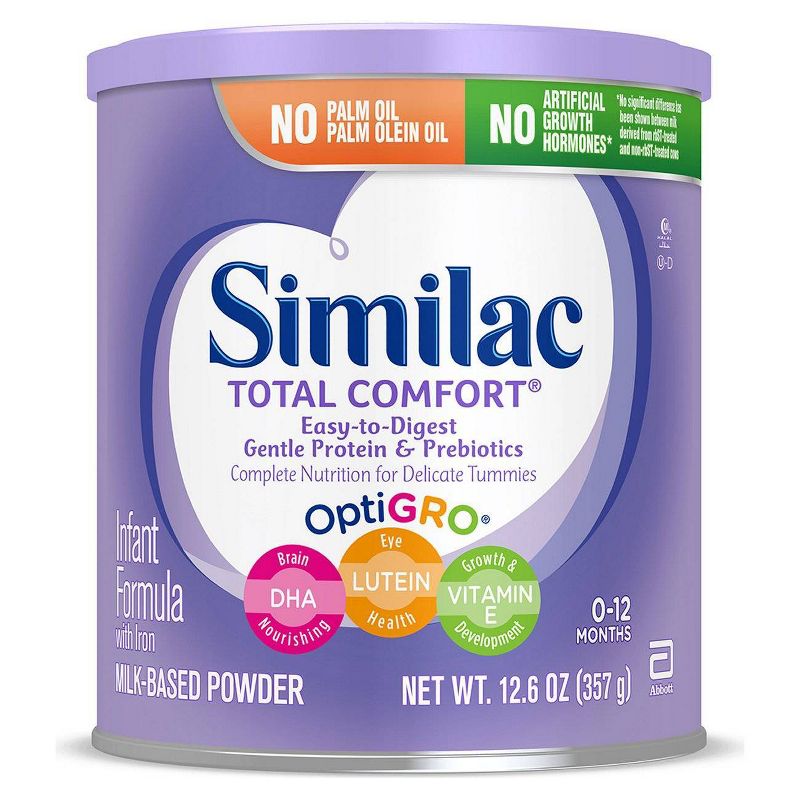 Similac Total Comfort Infant Formula Powder with Iron - 12.6oz