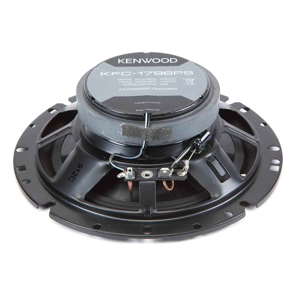 Kenwood KFC-1796PS 6.75 Inch 330 Watt 3-Way Car Audio Coaxial Speakers (Pair)