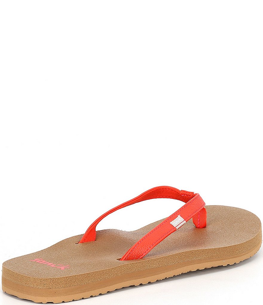 Sanuk Women's Yoga Joy Thin Strap Flip Flops