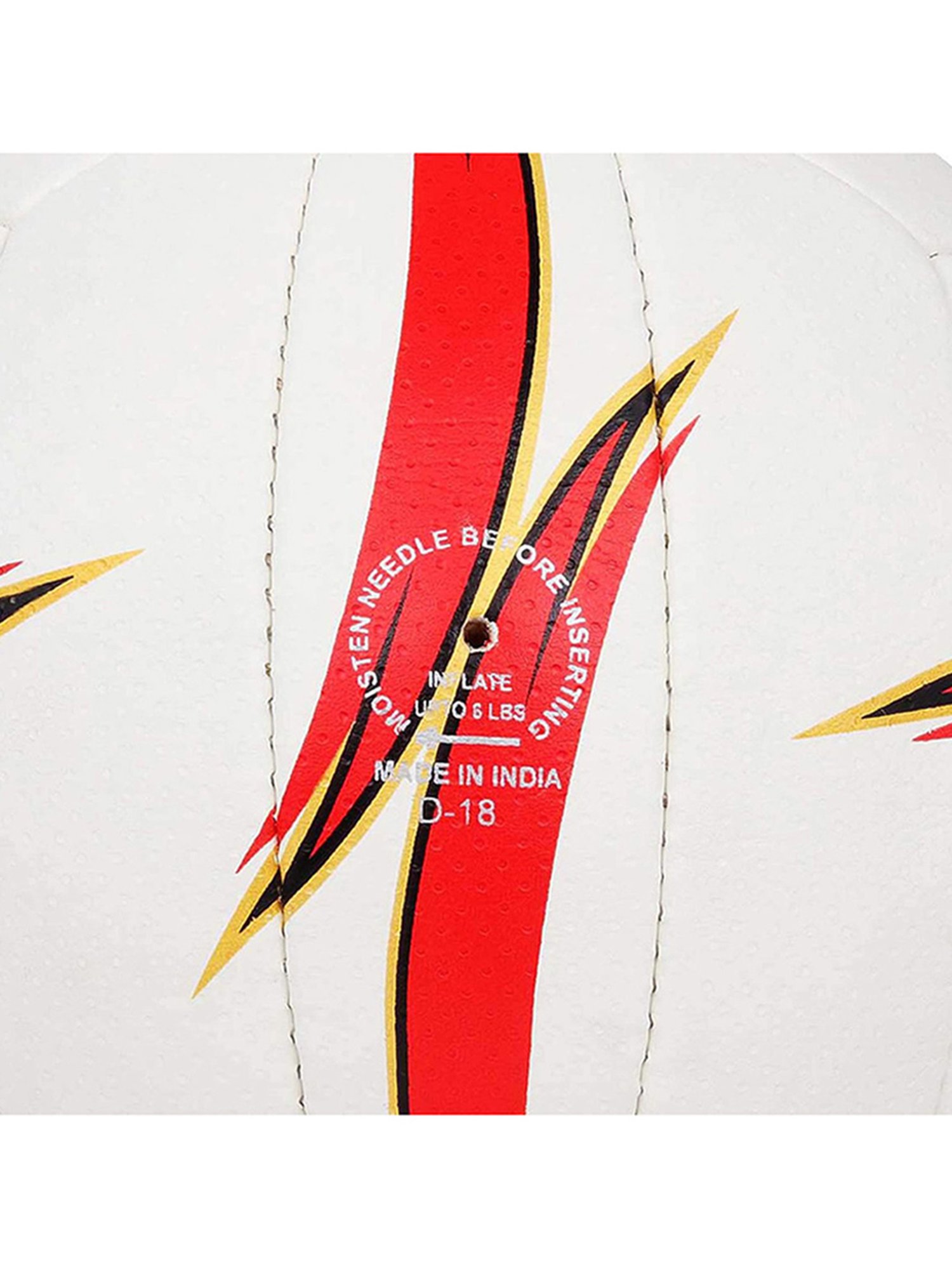 Cosco Polyester Gold Star Volleyball (White) Size - 4