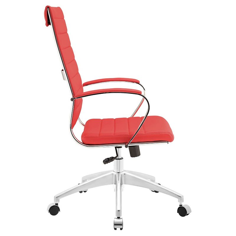 Office Chair Modway Absolutely Red