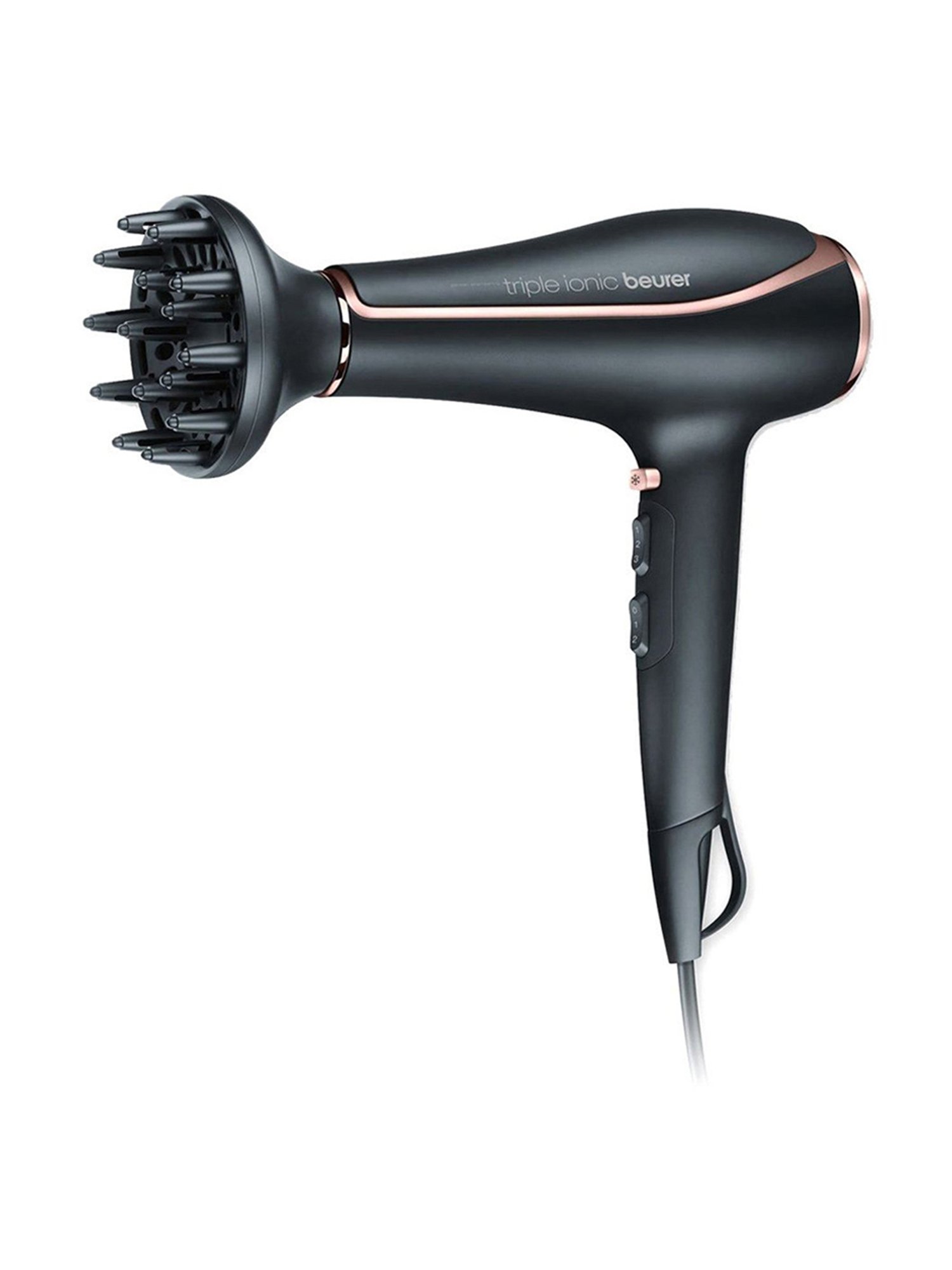 Staunch SHD2011 1600W Compact and Foldable Hair Dryer (White and Pink)