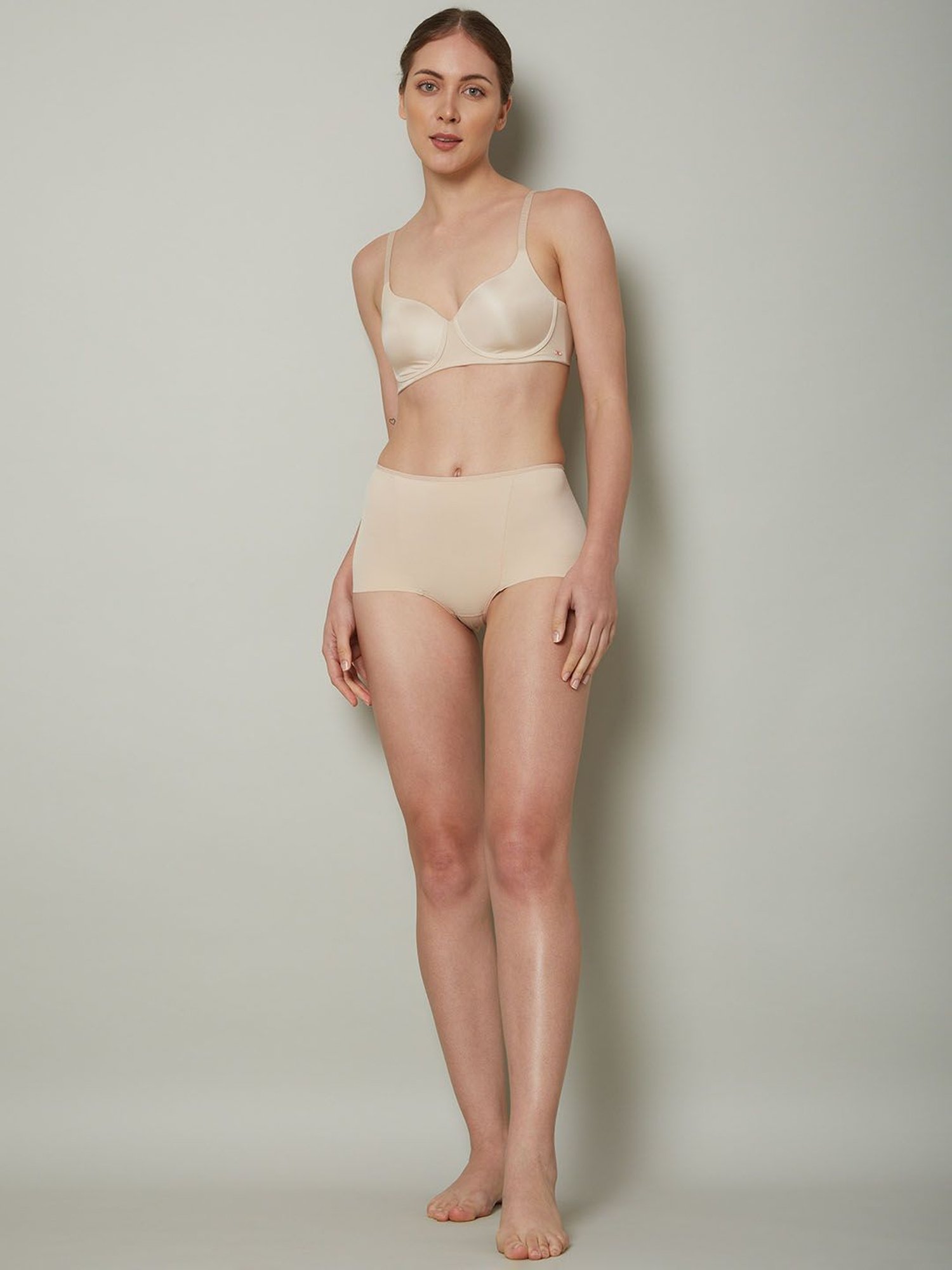 Vero Moda Intimates Beige Shaper Brief