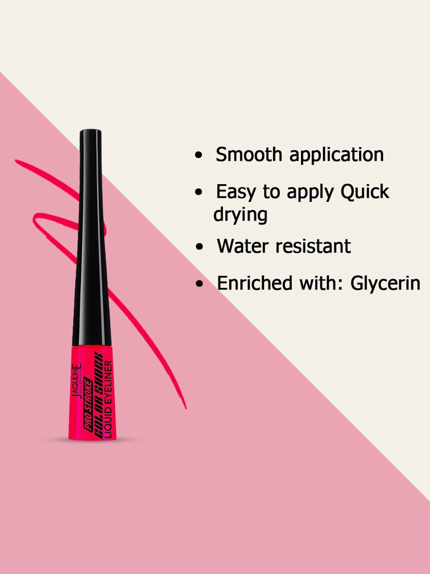 KINDED Liquid Eye Liner Golden Glaze & Greyish Silver Combo