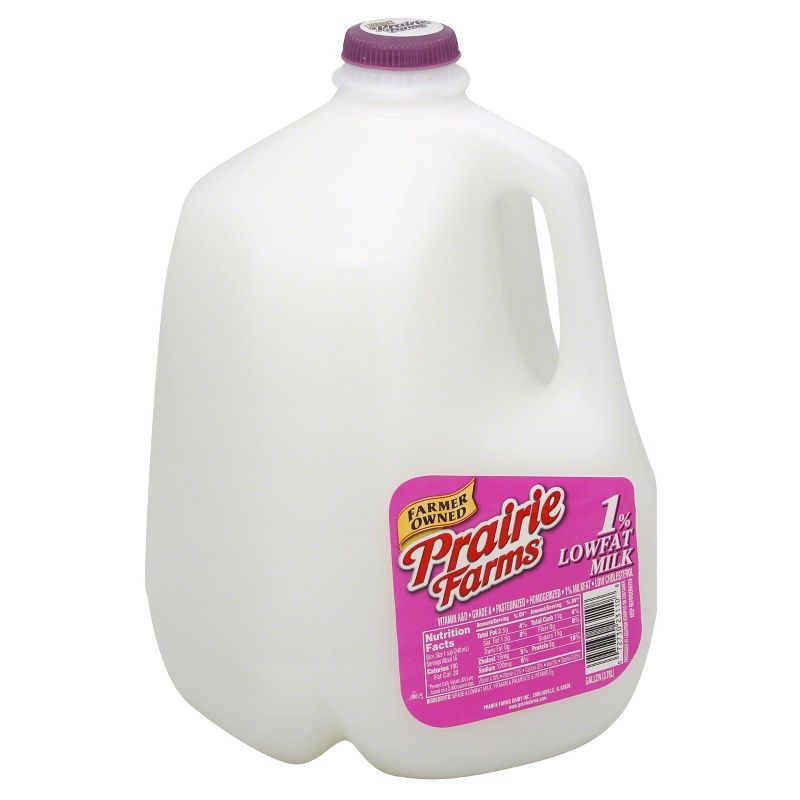 Prairie Farms 1% Milk - 1gal