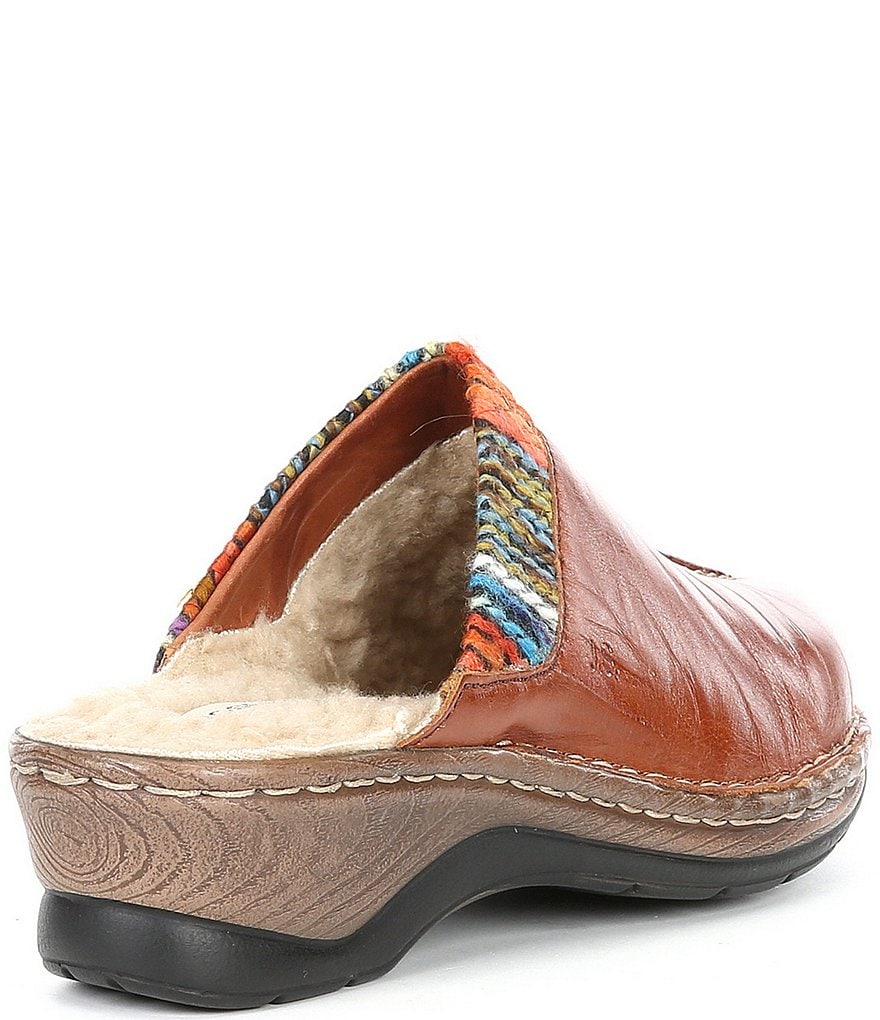 Schutz Sionne Clear Vinyl Pointed Toe Mules