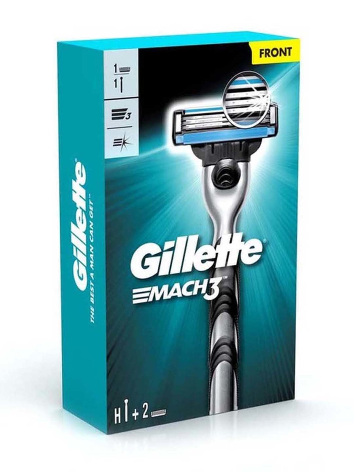 Gillette Mach 3 Shaving Razor & 1 shaving Blade Cartridge