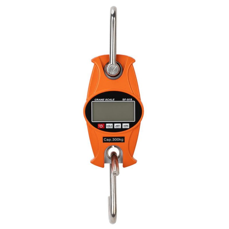 300 KG / 600 LBS Digital Hanging Scale / Mini Industrial Crane Scale + 2 Battery