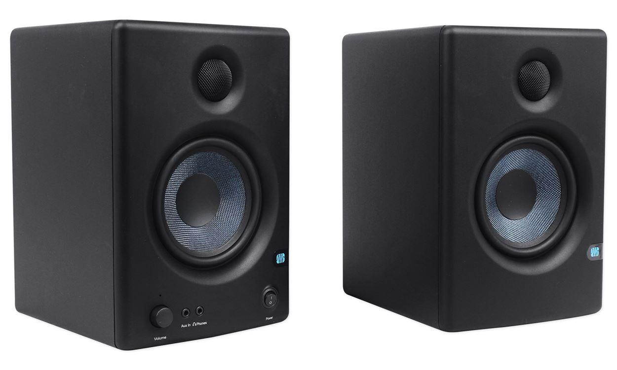PreSonus E4.5 4.5in. Active Studio Monitor Speakers PAIR