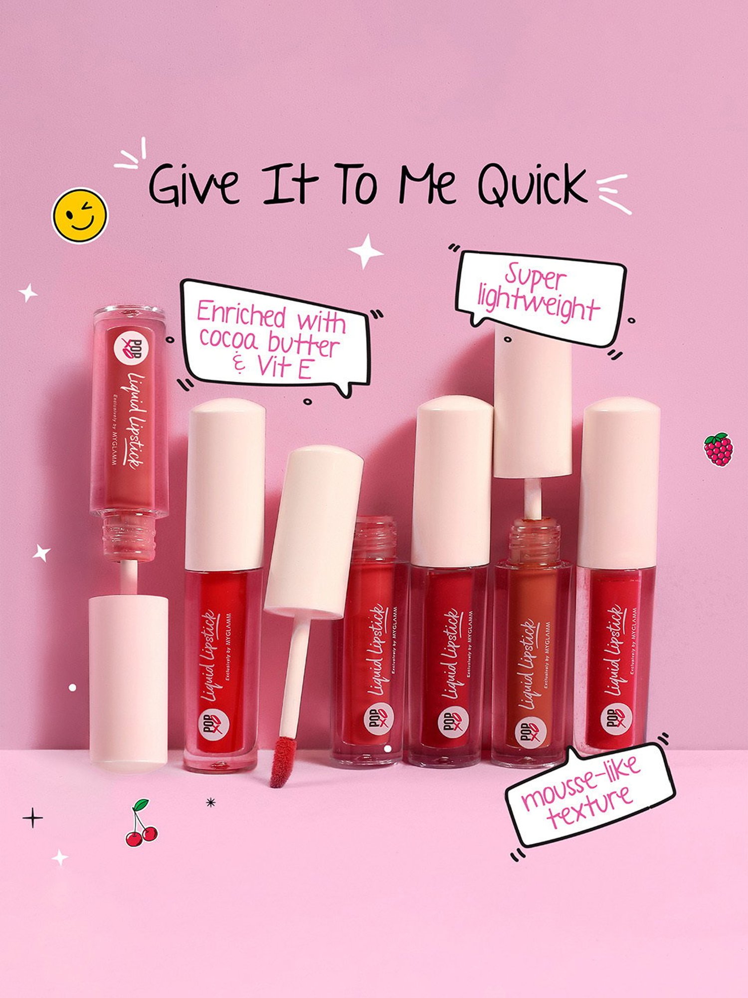 MyGlamm Popxo Glamm Squad Liquid Lipstick Kit