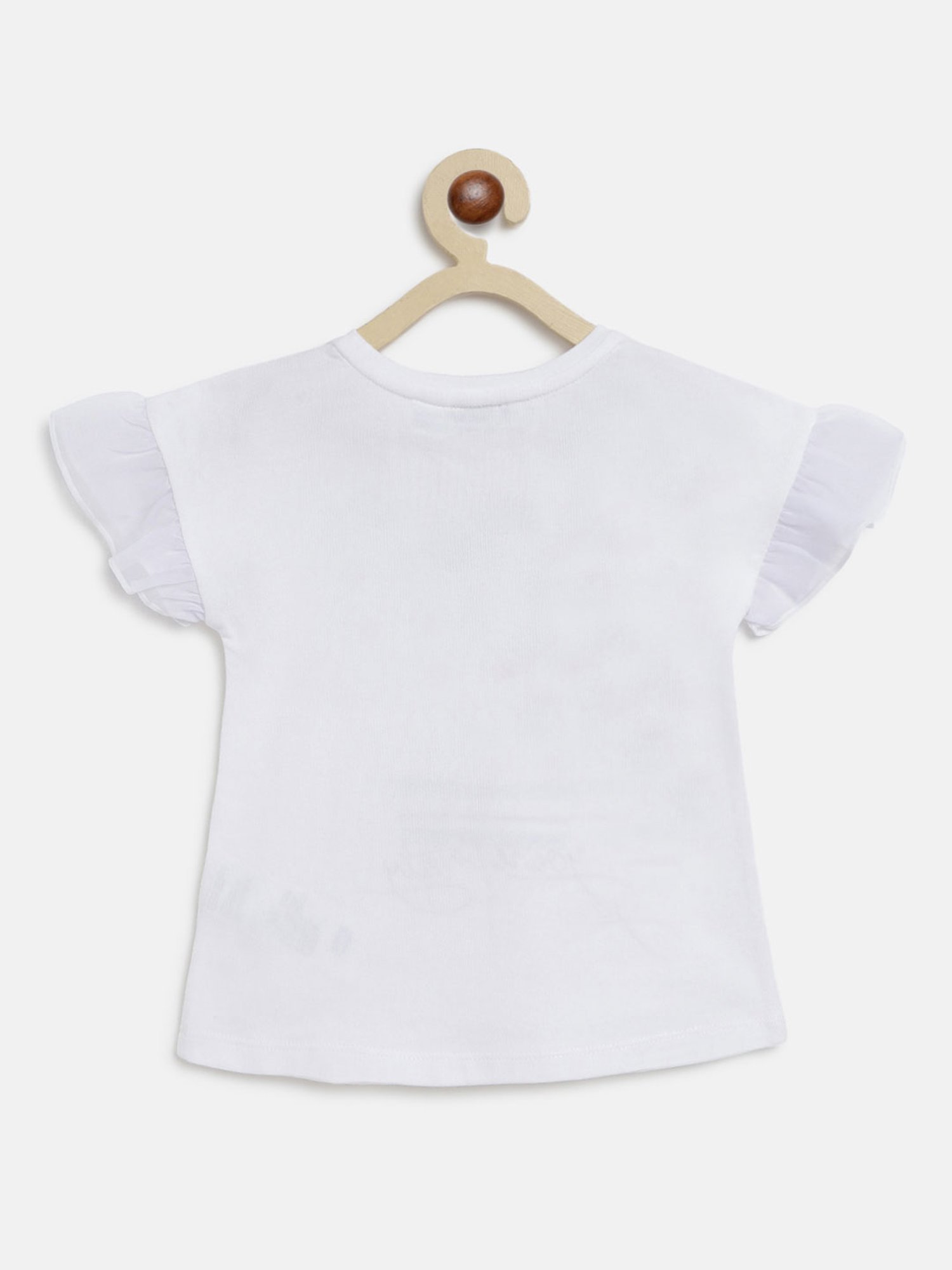 Chicco Kids White Printed Top