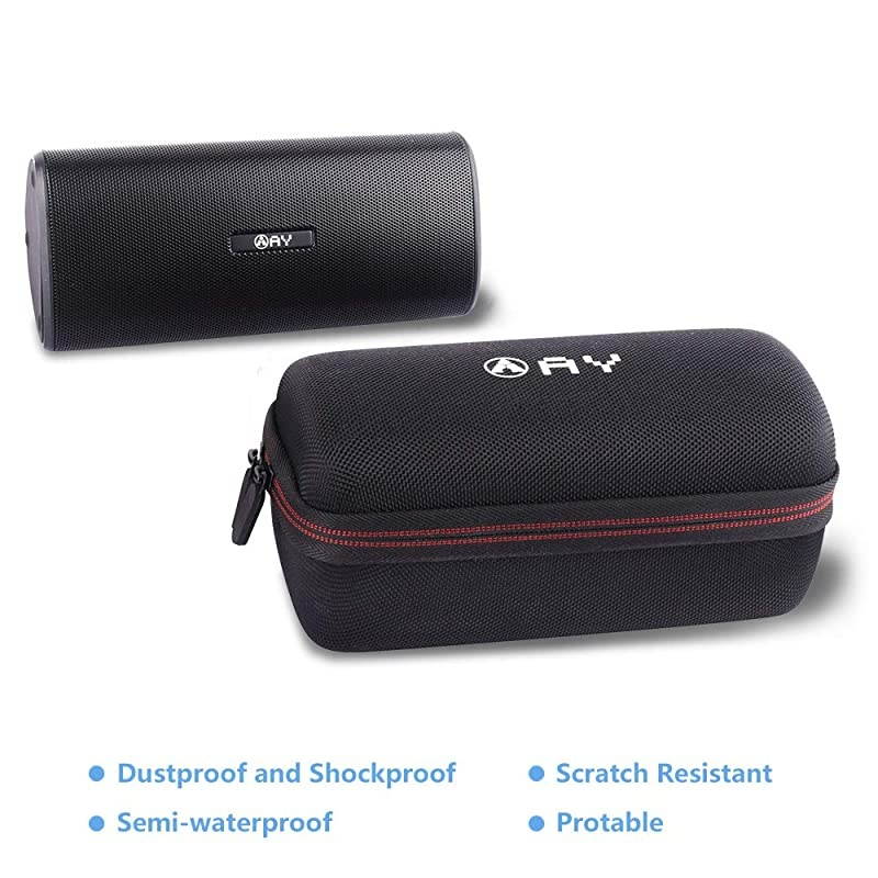 Portable Outdoor Bluetooth Speakers Waterproof IPX7 Wirless Speaker for iPhone Samsung and More for Camping Garage Kitchen Party 24Hour Pltime 30W Built in Mic HD Stereo Sound Hard Case