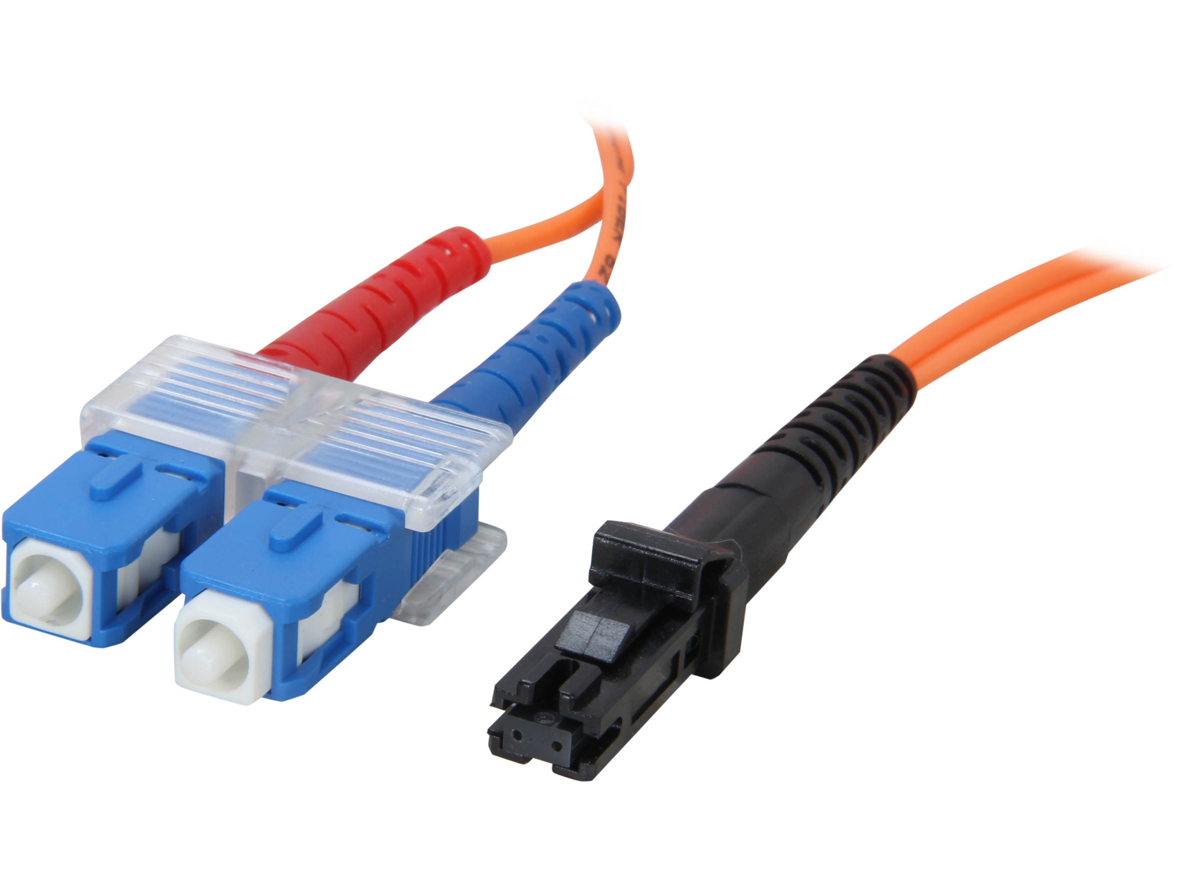 BYTECC MD-MS5 5m MTRJ to SC Duplex (2 Strand) Cable, Multi Mode 62.5/125 Standard Zipcore