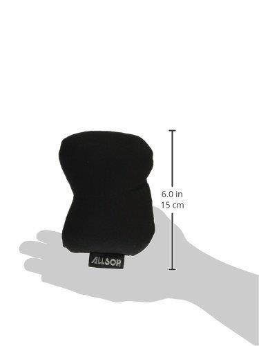 ALLSOP Comfortbead Wrist Rest for Mouse, Black (Case of 8)