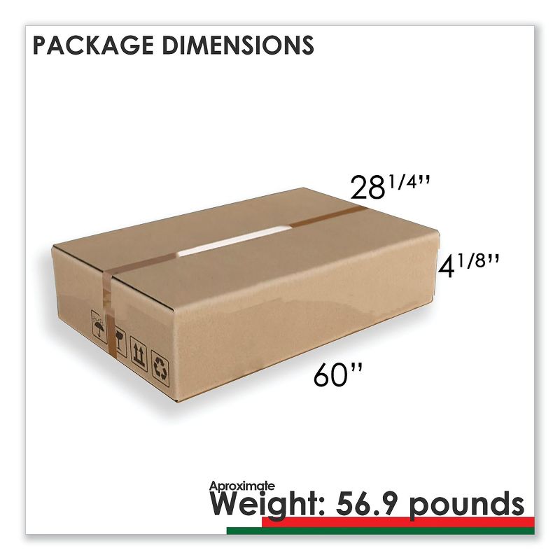 Linea Italia(R) Trento Line Rectangular Desk, 59 1/8w x 23 5/8d x 29 1/2h, Cherry TR742CH