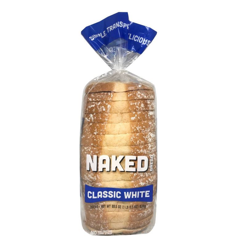 Naked Bread Classic White Sandwich Bread - 22.5oz