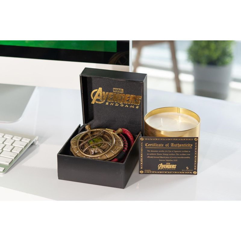 SalesOne LLC Marvel Avengers: Endgame Doctor Strange Eye of Agamotto Prop Replica Necklace
