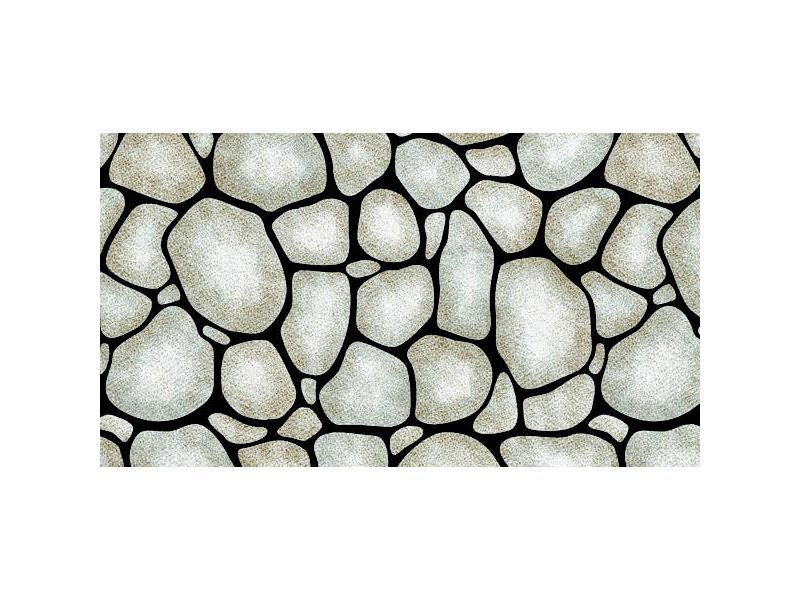 Fadeless Designs Paper Roll, Rock Wall, 48 Inches x 12 Feet