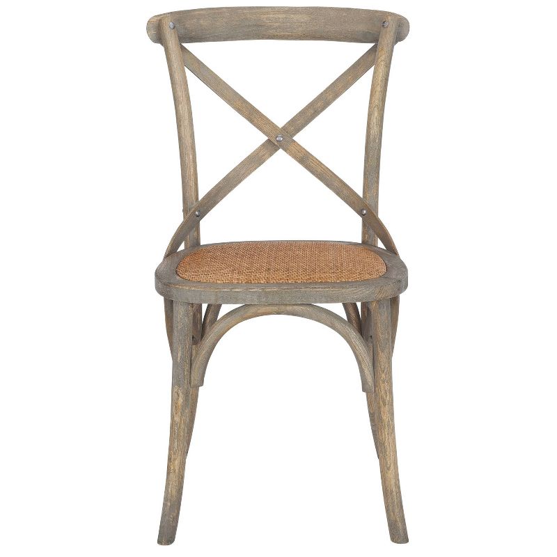 Donovan Mid Century Crossback Chair Weathered Oak - Poly & Bark