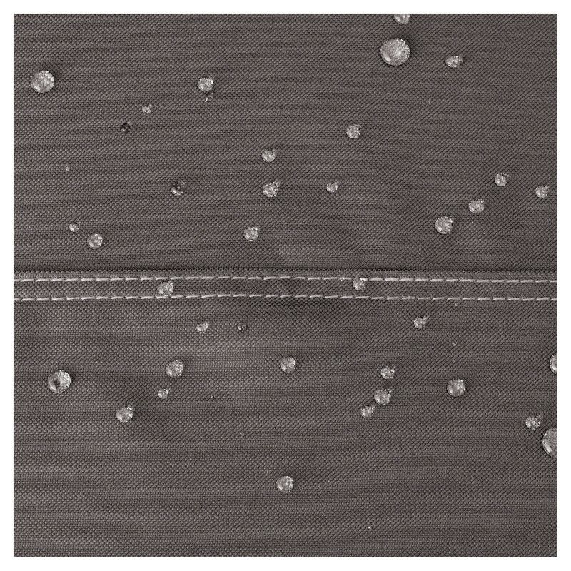 Ravenna Patio Round Table And Chair Cover - 70" DIA x 23" - Dark Taupe - Classic Accessories