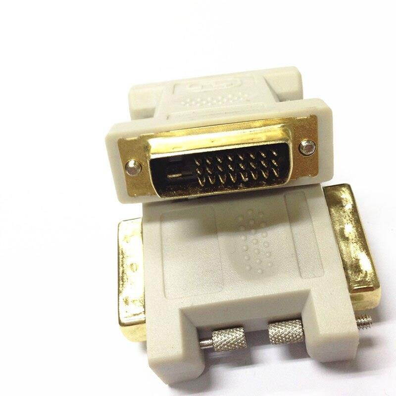 Gold DVI 24+1 Male  to DVI 24+1 Male  Adapter