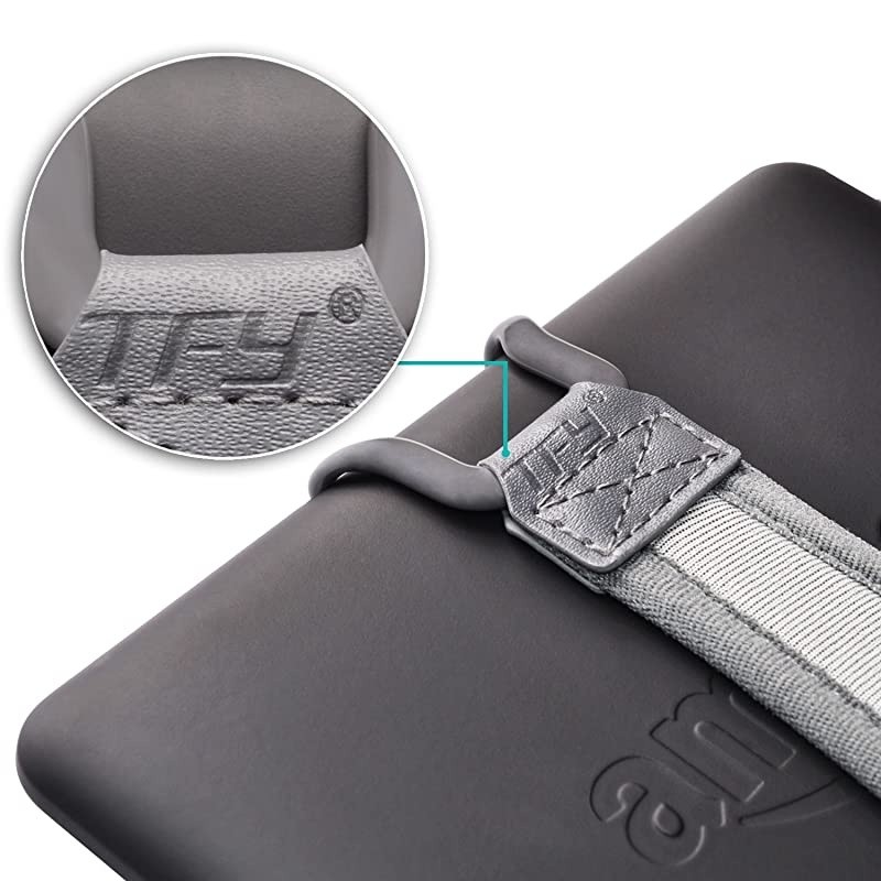 Security Hand Strap Holder Finger Grip Compatible with Kindle EReaders Kindle eReader 6Inch Kindle PaperwhiteVoyageOasisNook GlowLight PlusSony PRS300 PRS350 Grey
