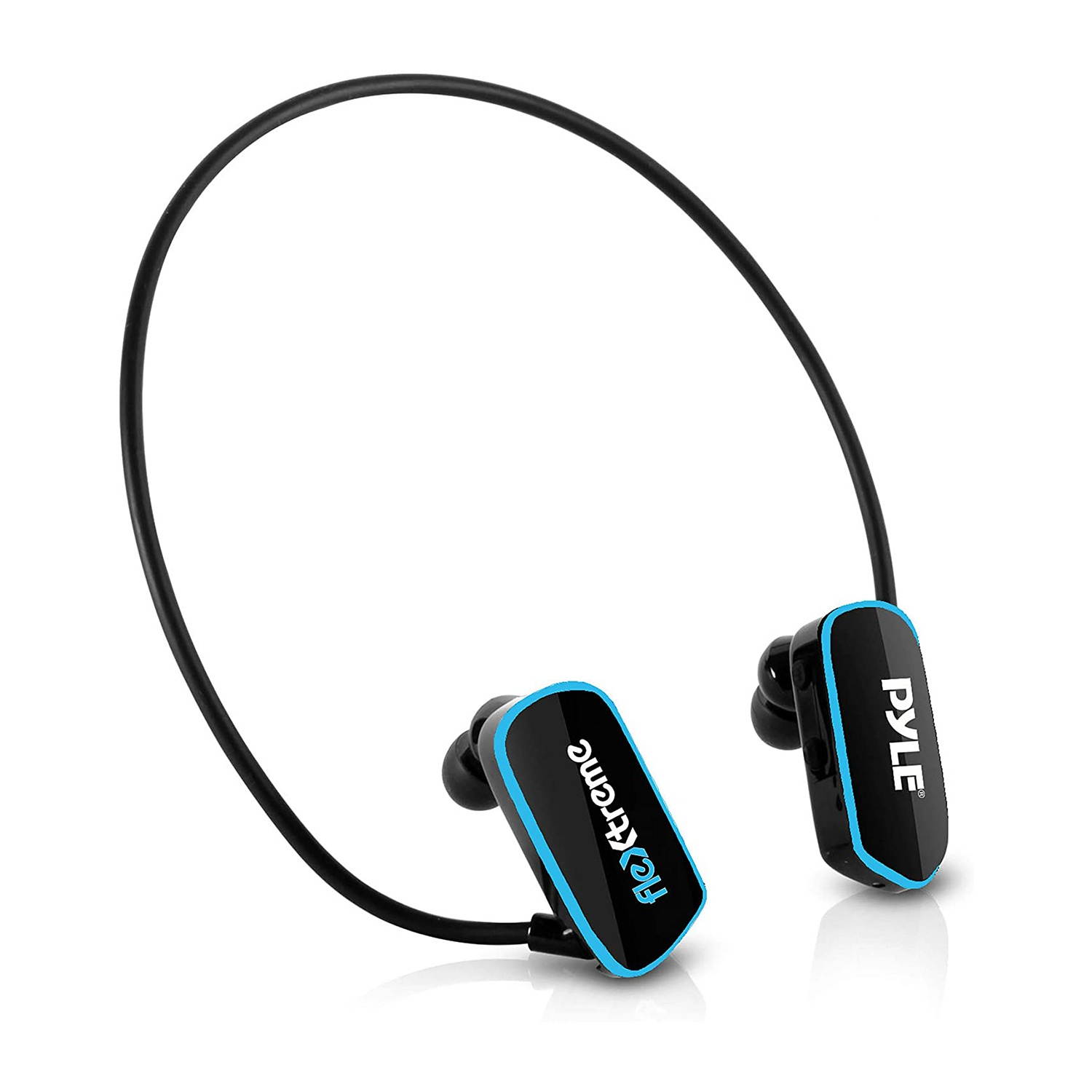 Pyle 8GB Memory Flextreme Waterproof MP3 Player with Headphones (2 Pack)