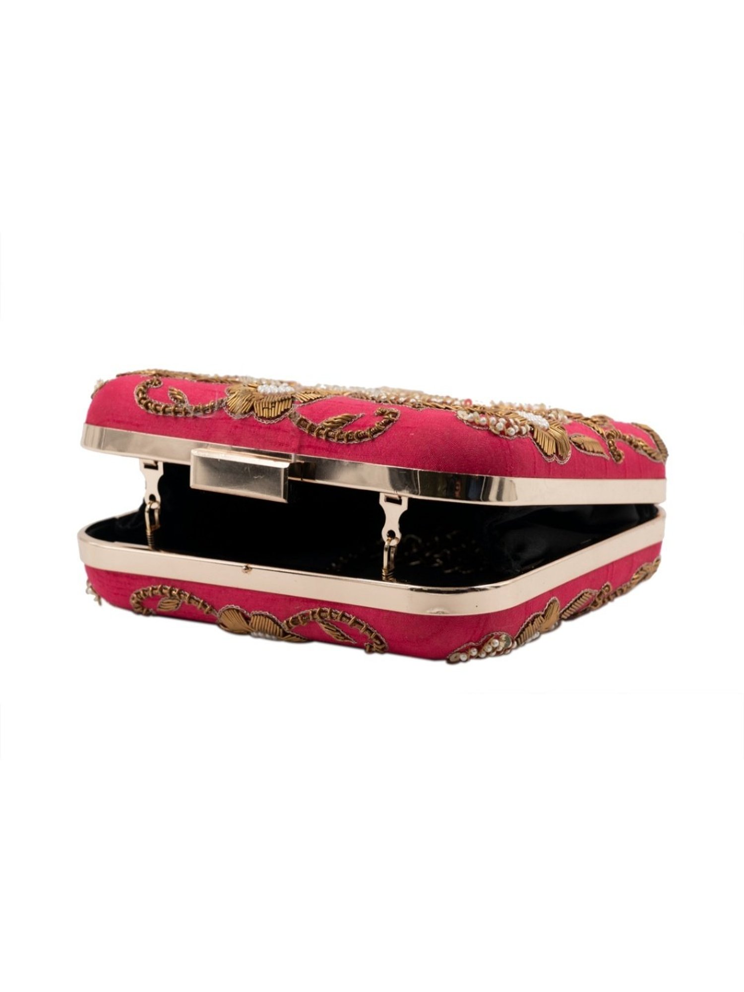 Sugarcrush Red Luxury Embroidered Small Clutch