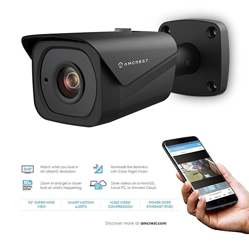 GW Security 16 Channel HD 1920p H.265 Security System with 8TB HDD, (15)* PoE 5MP HD 1920p 2.8-12mm Varifocal Weather Proof IP Cameras, and (1)* 20x Zoom 5MP HD 1920p IP PTZ (Pan-Tilt-Zoom) Camera