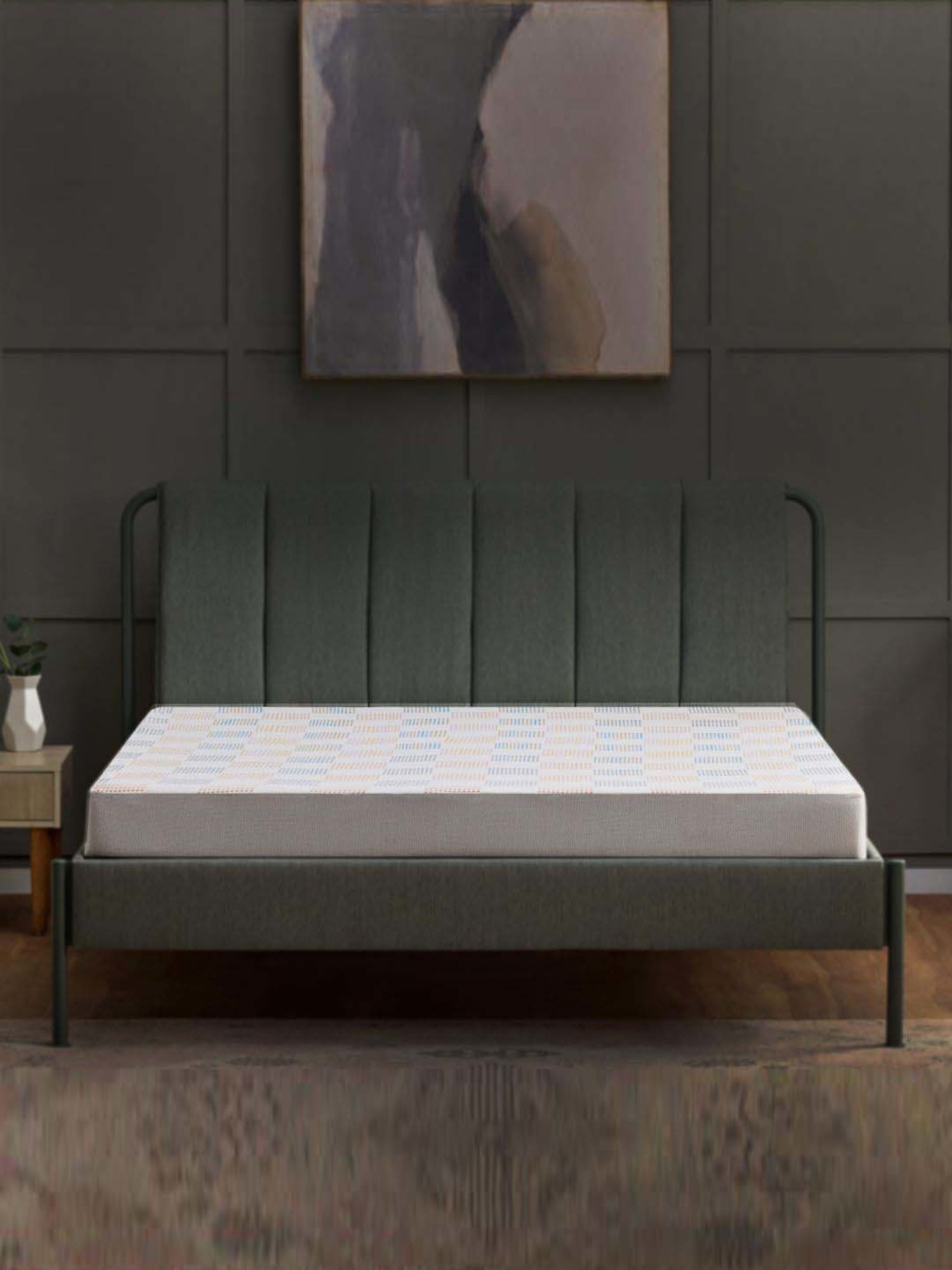 Kurlon Dual Roll Pack Multicolor Memory Foam Single Size Bed Mattress