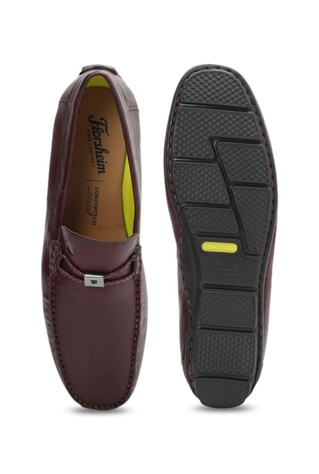 Florsheim New Ben Maroon Loafers