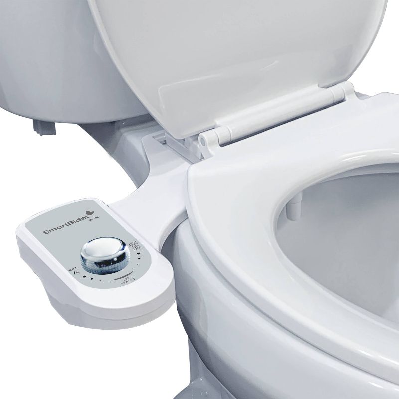 SB-400 Non-Electric Bidet Attachment with Single Nozzle and Cold Water White - SmartBidet