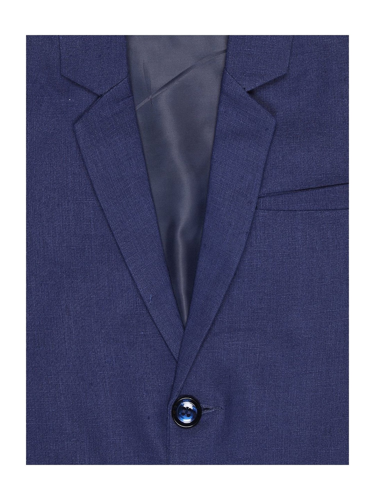 Blue Giraffe Kids Maroon Solid  Blazer