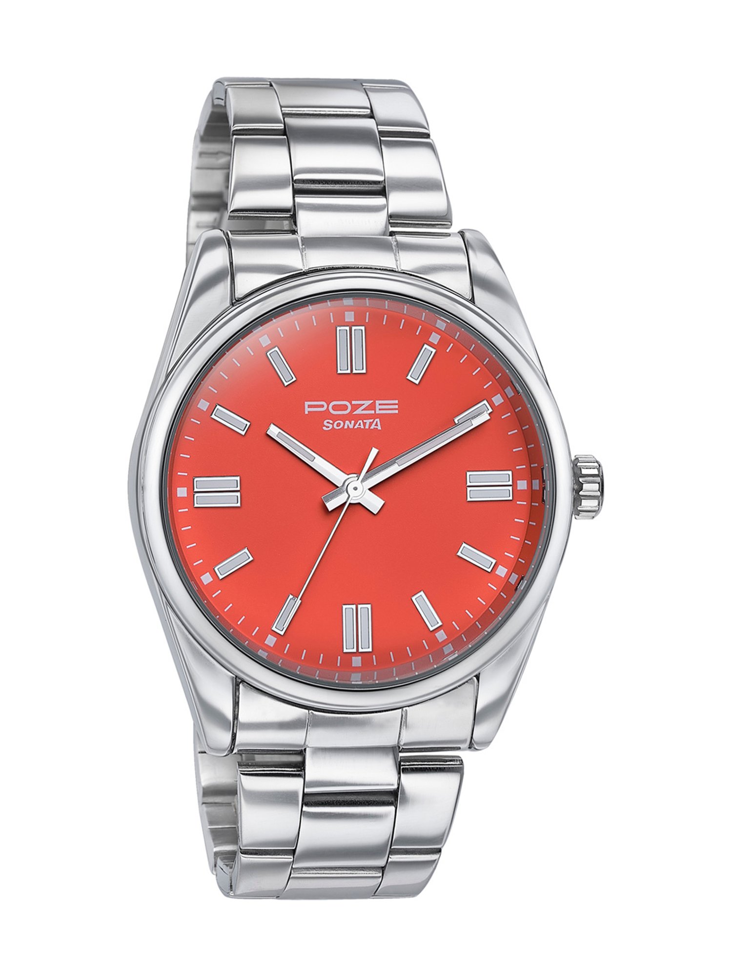 Sonata Poze SP70033SM03W Sonata Poze 3.0 Analog Watch For Men