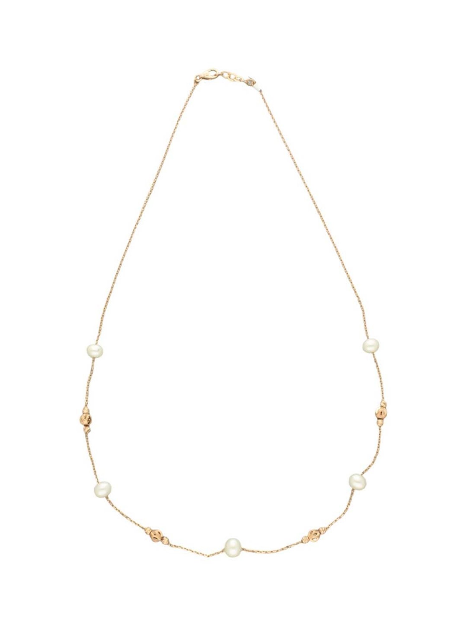 Sri Jagdamba Pearls 18k Rana Designer Gold Chain