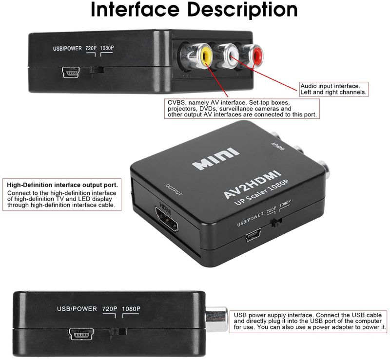 SPT 15-DB02 VGA to RCA, S-Video and VGA Converter (Silver)