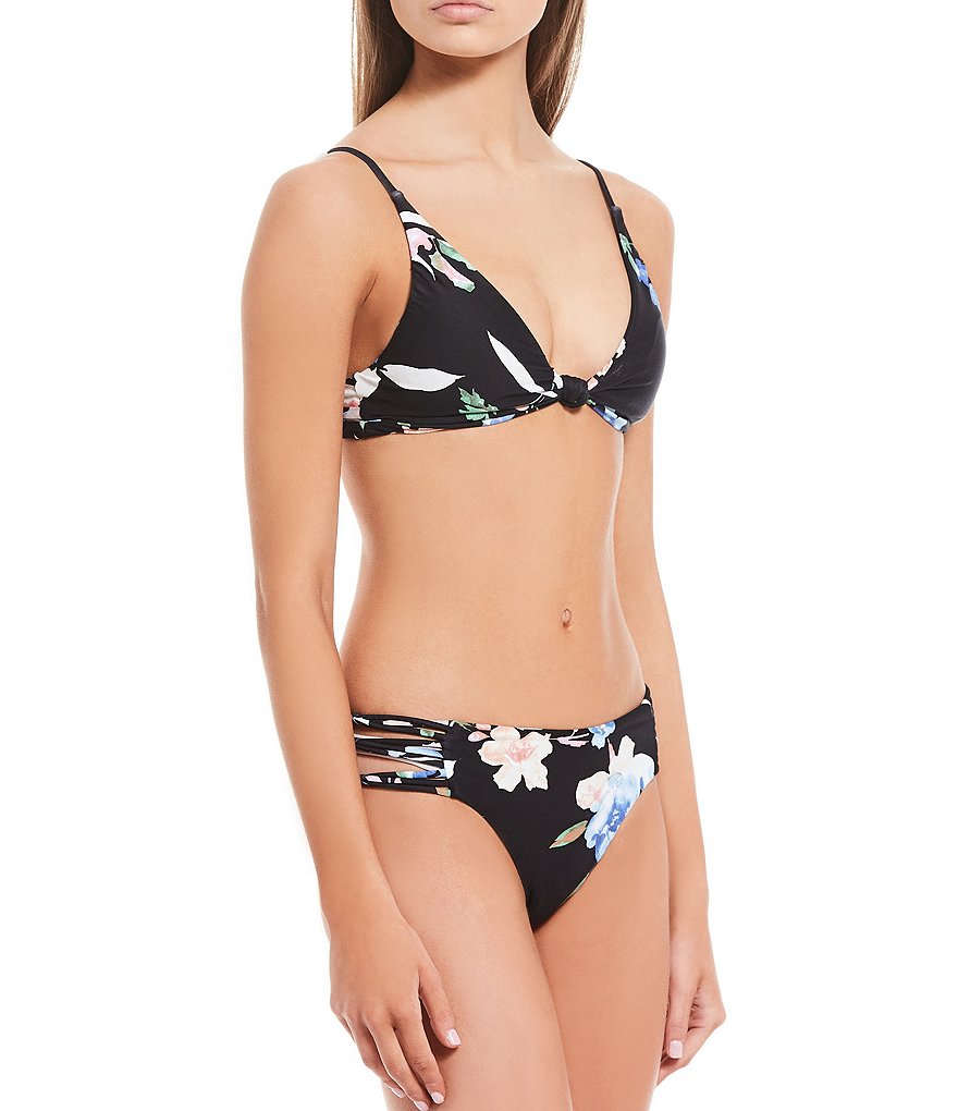 Becca by Rebecca Virtue Color Code Adela Shirred Back Scoop Front Hipster Swim Bottom