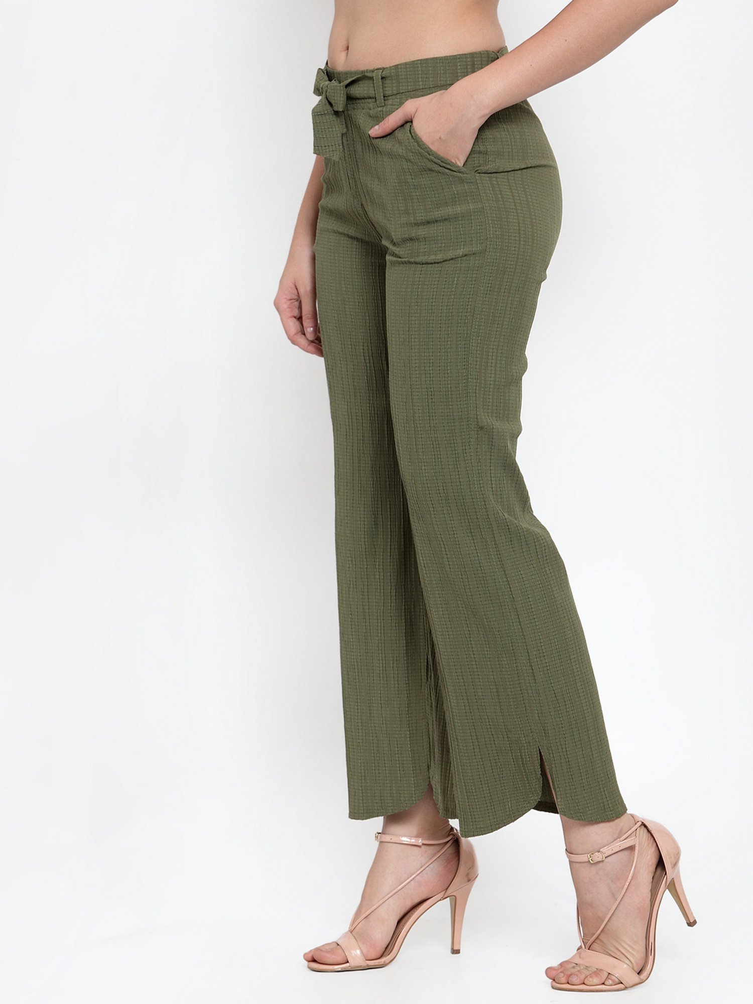Westwood Green Striped Culottes