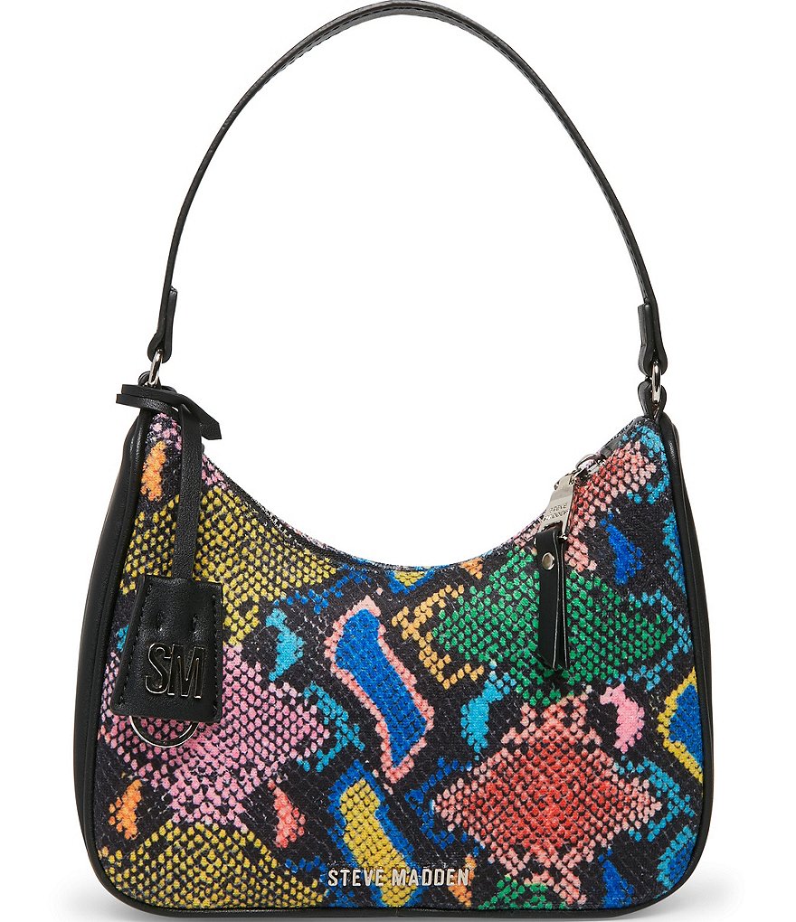 Steve Madden Laker Rainbow Snake Shoulder Bag