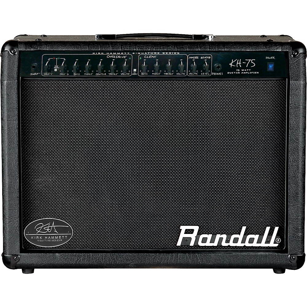 Randall Kirk Hammett KH75 75W 1x12 Guitar Combo Amp Black