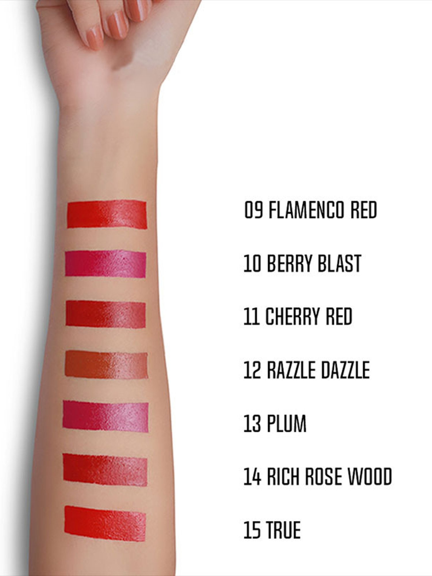 CHARMACY Milano Luxe Creme Lipstick True 15 - 3.8 gm