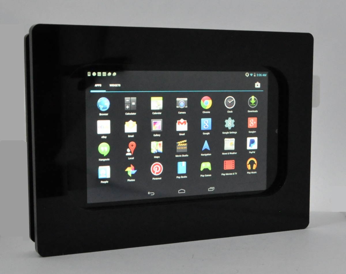 Dell Venue 8 Black Wall Mount Kit for POS, Kiosk, Store Display