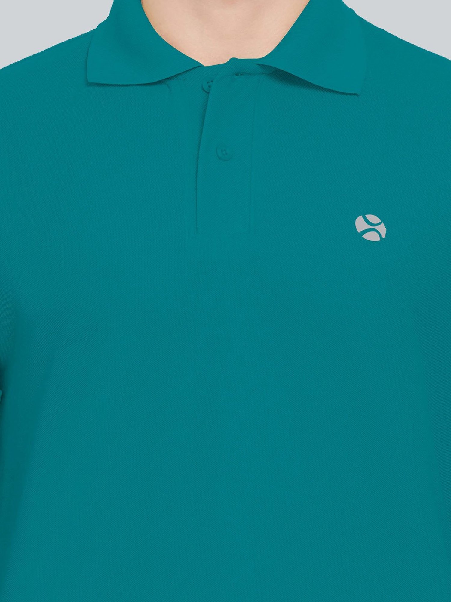 Lux Nitro Turquoise Regular Fit Polo T-Shirt