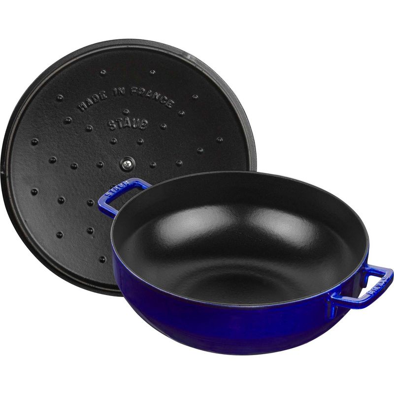 Staub Cast Iron 5-qt Bouillabaisse Pot - Dark Blue