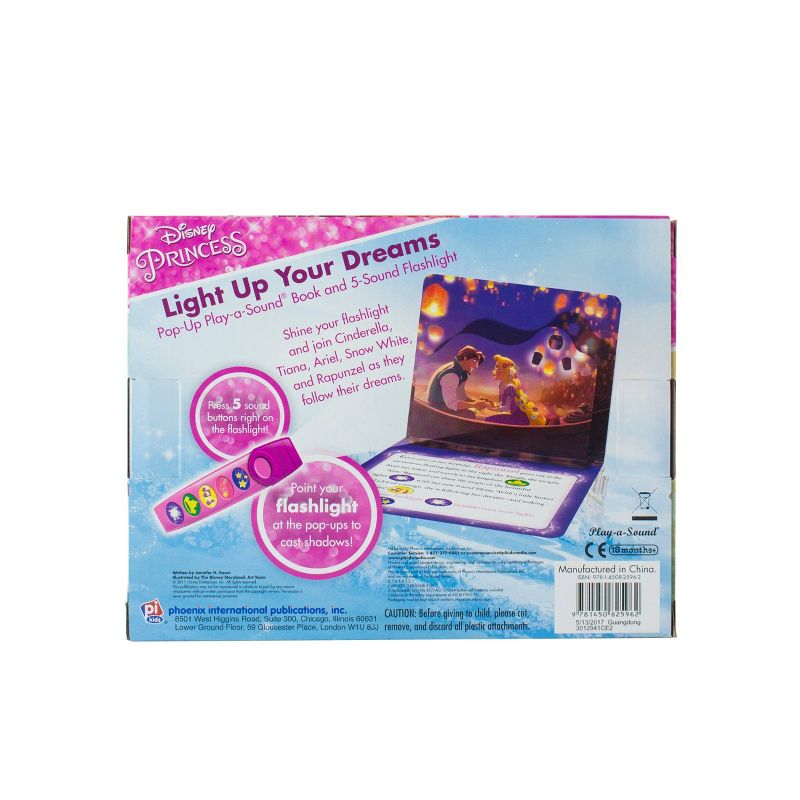 Disney Princess - DeLIGHTful Dreams - Little Flashlight Pop-Up Book and 5-Sound Flashlight (Board Book)